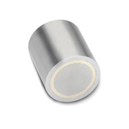 Otto Ganter Retaining Magnet Rod Shaped without Bore, GN 52.1